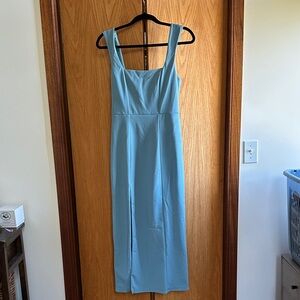 Show Me Your MuMu Light Blue Maxi Dress